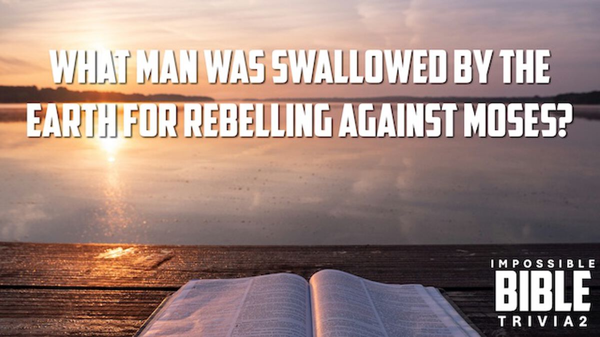 IMPOSSIBLE Bible Trivia 2 image number null